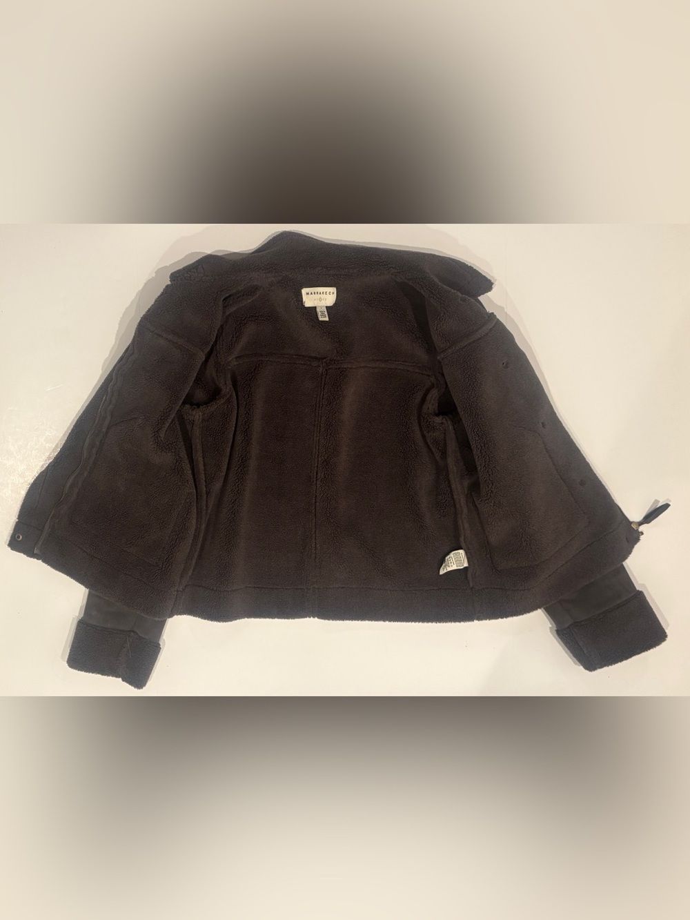 Anthropologie Marrakech Sherpa Jacket size L - Picture 2 of 5